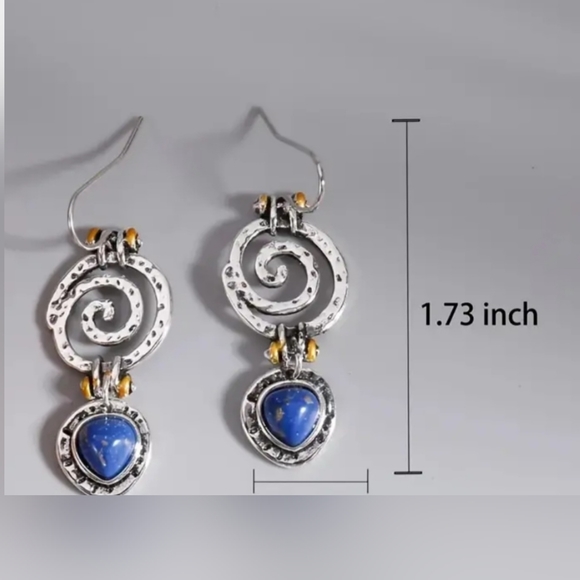 Gorgeous Vortex Antique Earrings - Picture 2 of 4